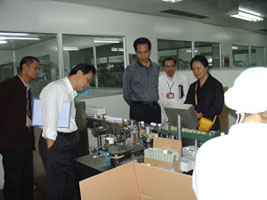 省領(lǐng)導(dǎo)、市領(lǐng)導(dǎo)來我司進行視察、指導(dǎo)