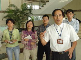 省領(lǐng)導(dǎo)、市領(lǐng)導(dǎo)來我司進行視察、指導(dǎo)