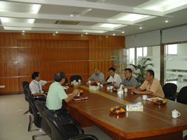 省領(lǐng)導(dǎo)、市領(lǐng)導(dǎo)來我司進行視察、指導(dǎo)