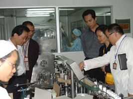 省領(lǐng)導(dǎo)、市領(lǐng)導(dǎo)來我司進行視察、指導(dǎo)