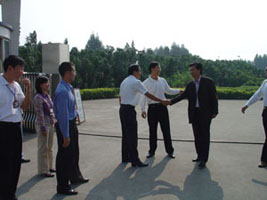 省領(lǐng)導(dǎo)、市領(lǐng)導(dǎo)來我司進行視察、指導(dǎo)