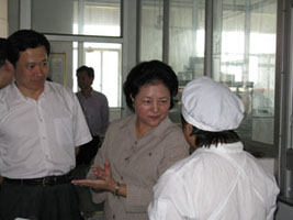 省領(lǐng)導(dǎo)、市領(lǐng)導(dǎo)來我司進行視察、指導(dǎo)